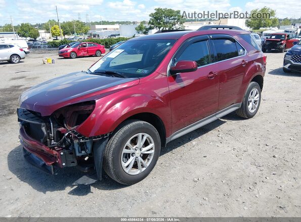 2GNFLFEK4G6282716 2016 CHEVROLET EQUINOX Burgundy Vista tres cuartos delantera izquierda
