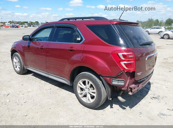 2GNFLFEK4G6282716 2016 CHEVROLET EQUINOX Burgundy Trasero izquierdo
