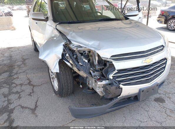 2GNFLFEK4G6316833 2016 CHEVROLET EQUINOX Silver Widok z przodu