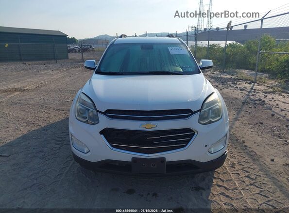 2GNFLFEK4H6153182 2017 CHEVROLET EQUINOX White Widok zestawu wskaźników