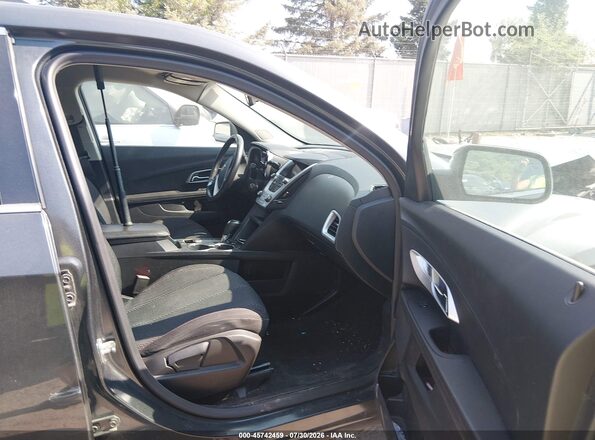 2GNFLFEK4H6220850 2017 CHEVROLET EQUINOX Black წინა სალონის ხედი