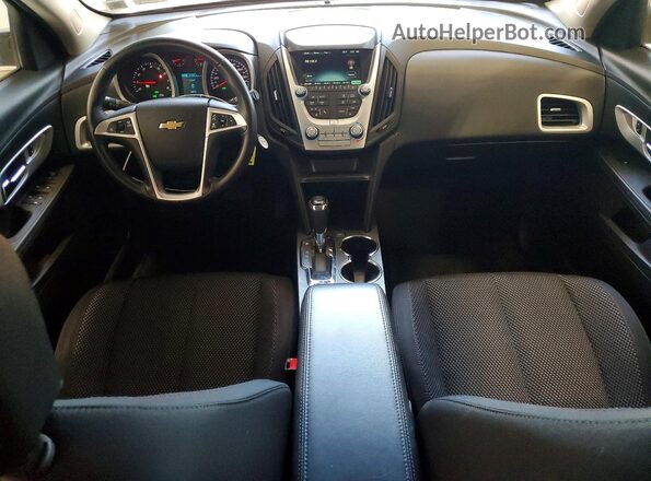 2GNFLFEK4H6321192 2017 CHEVROLET EQUINOX Black Widok deski rozdzielczej