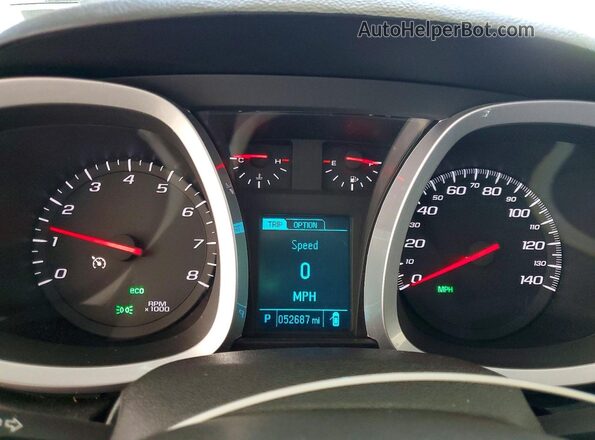 2GNFLFEK4H6321192 2017 CHEVROLET EQUINOX Black Widok zestawu wskaźników