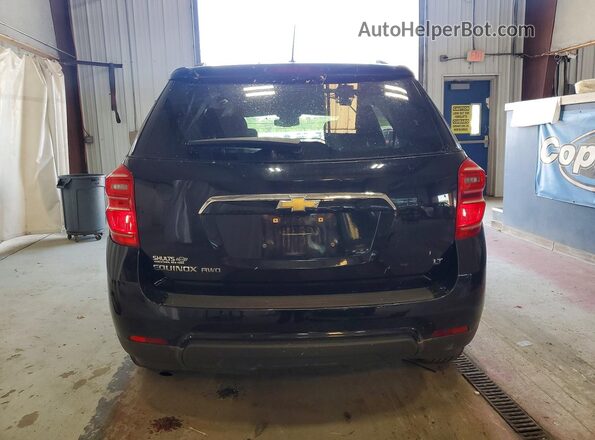 2GNFLFEK4H6321192 2017 CHEVROLET EQUINOX Black Widok z tyłu