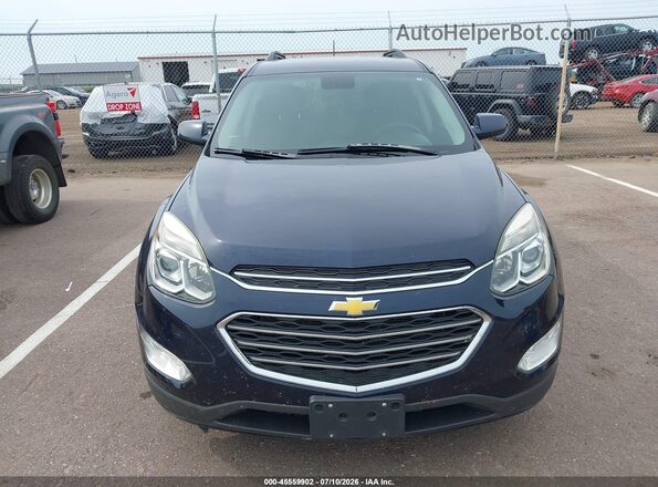 2GNFLFEK5G6157997 2016 CHEVROLET EQUINOX Blue Widok zestawu wskaźników