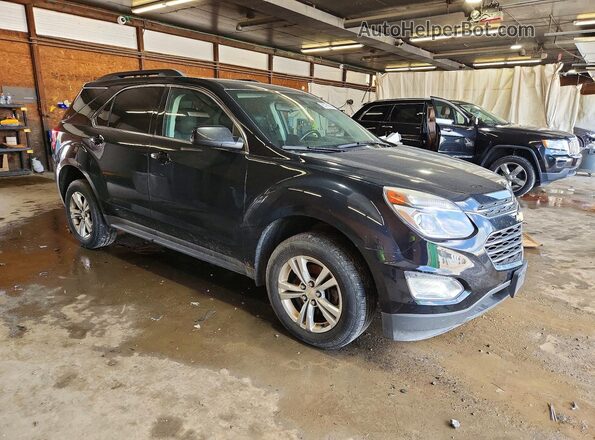 2GNFLFEK5G6300320 2016 CHEVROLET EQUINOX Black Przód prawy