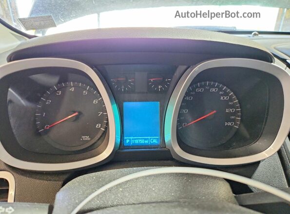 2GNFLFEK5G6300320 2016 CHEVROLET EQUINOX Black Widok zestawu wskaźników