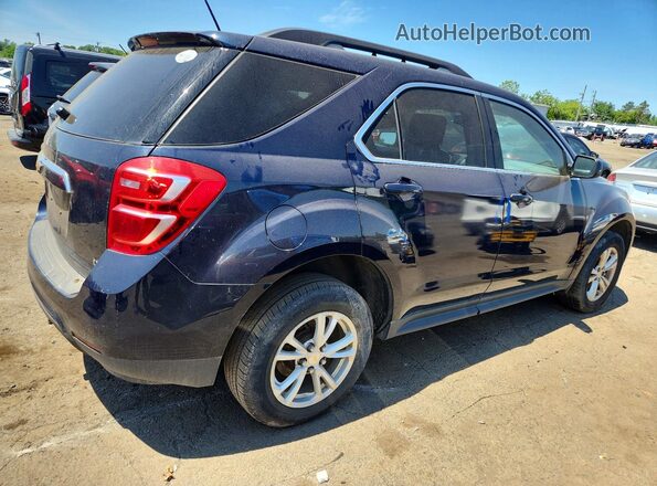 2GNFLFEK5H6231064 2017 CHEVROLET EQUINOX Синий Задняя правая четверть