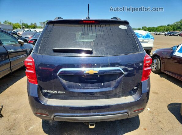 2GNFLFEK5H6231064 2017 CHEVROLET EQUINOX Синий Вид сзади