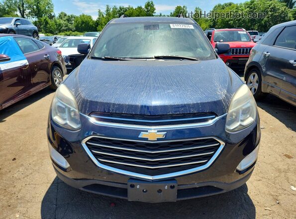 2GNFLFEK5H6231064 2017 CHEVROLET EQUINOX Синий Вид спереди