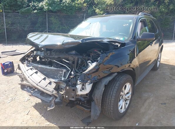 2GNFLFEK5H6302683 2017 CHEVROLET EQUINOX Black Front view