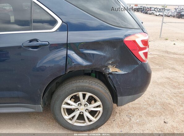 2GNFLFEK5H6310864 2017 CHEVROLET EQUINOX Blue Widok z przodu