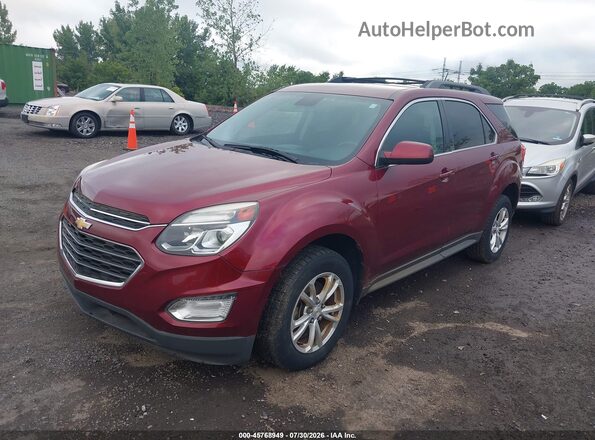 2GNFLFEK6H6126453 2017 CHEVROLET EQUINOX Красный Передняя левая четверть