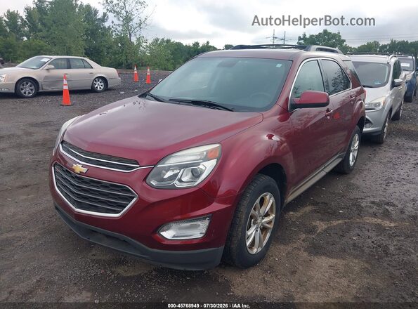 2GNFLFEK6H6126453 2017 CHEVROLET EQUINOX Красный Вид спереди