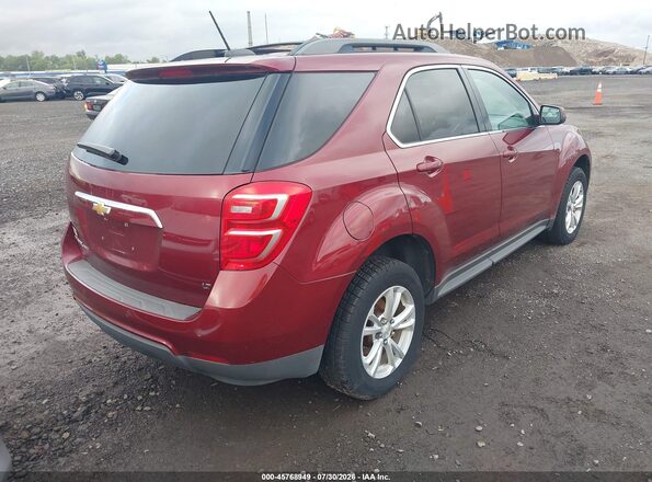 2GNFLFEK6H6126453 2017 CHEVROLET EQUINOX Красный Задняя правая четверть