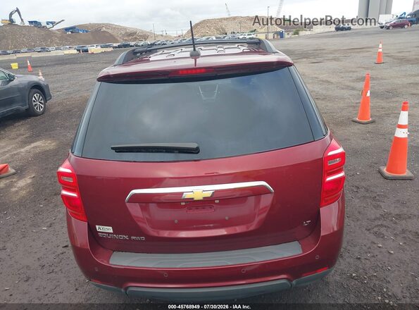 2GNFLFEK6H6126453 2017 CHEVROLET EQUINOX Красный 