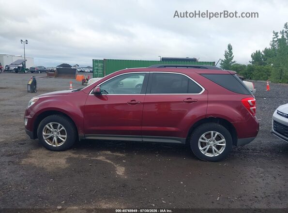 2GNFLFEK6H6126453 2017 CHEVROLET EQUINOX Красный Панорамный вид салона 360°
