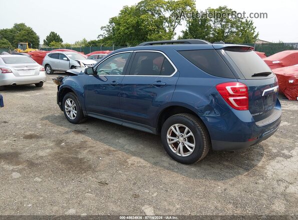 2GNFLFEK6H6128963 2017 CHEVROLET EQUINOX Dark Blue Trasero izquierdo