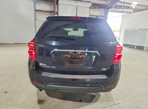 2GNFLFEK6H6349978 2017 CHEVROLET EQUINOX Black Вид ззаду
