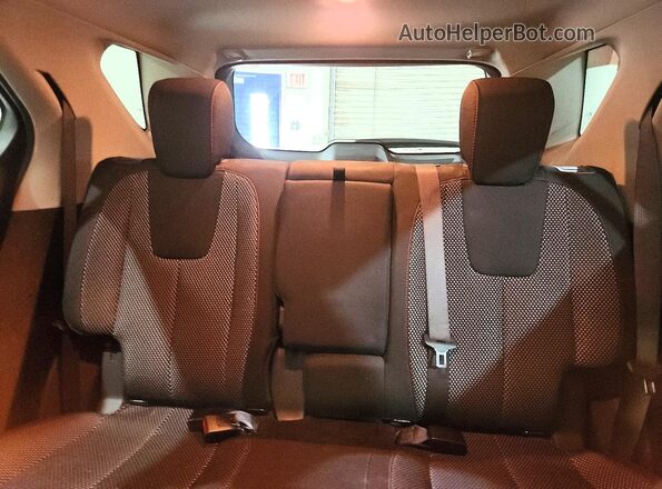 2GNFLFEK6H6349978 2017 CHEVROLET EQUINOX Black Вид задніх сидінь