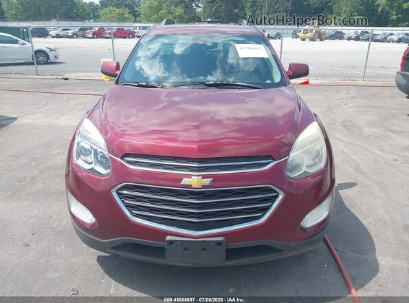 2GNFLFEK7G6150761 2016 CHEVROLET EQUINOX Красный Вид щитка приборов