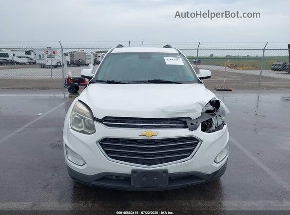 2GNFLFEK7G6161887 2016 CHEVROLET EQUINOX White ხელსაწყოთა პანელის ხედი