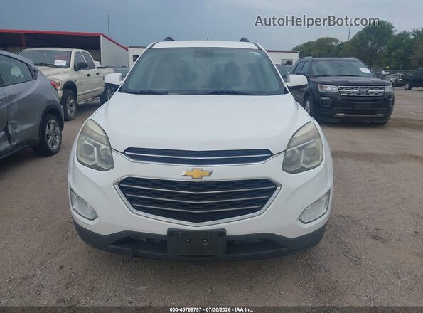 2GNFLFEK7G6185588 2016 CHEVROLET EQUINOX White Widok zestawu wskaźników