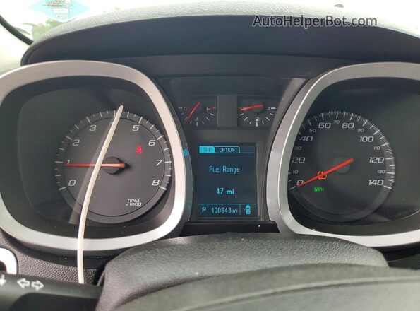 2GNFLFEK7G6211302 2016 CHEVROLET EQUINOX Серебряный Вид щитка приборов