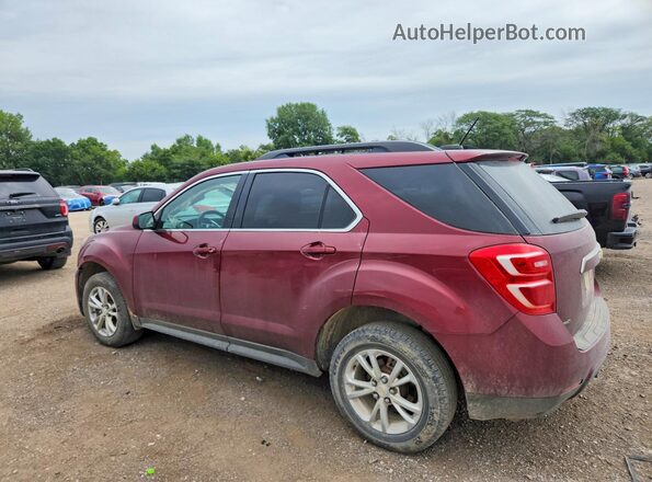 2GNFLFEK7G6227841 2016 CHEVROLET EQUINOX Burgundy უკანა მარცხენა