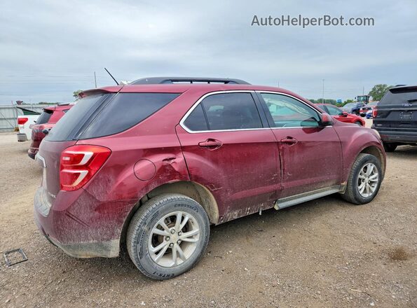 2GNFLFEK7G6227841 2016 CHEVROLET EQUINOX Burgundy უკანა მარჯვენა