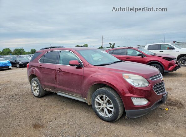 2GNFLFEK7G6227841 2016 CHEVROLET EQUINOX Burgundy წინა მარჯვენა
