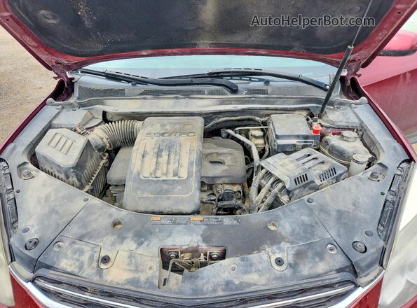 2GNFLFEK7G6227841 2016 CHEVROLET EQUINOX Burgundy ძრავის განყოფილების ხედი