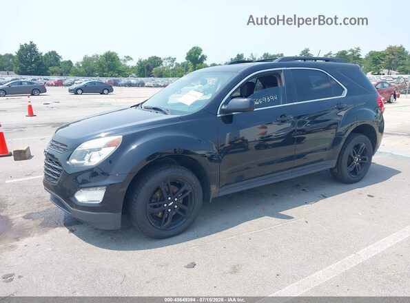 2GNFLFEK7H6142435 2017 CHEVROLET EQUINOX Черный Передняя левая четверть