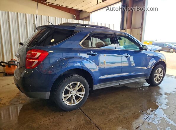 2GNFLFEK7H6233446 2017 CHEVROLET EQUINOX Blue Tył prawy