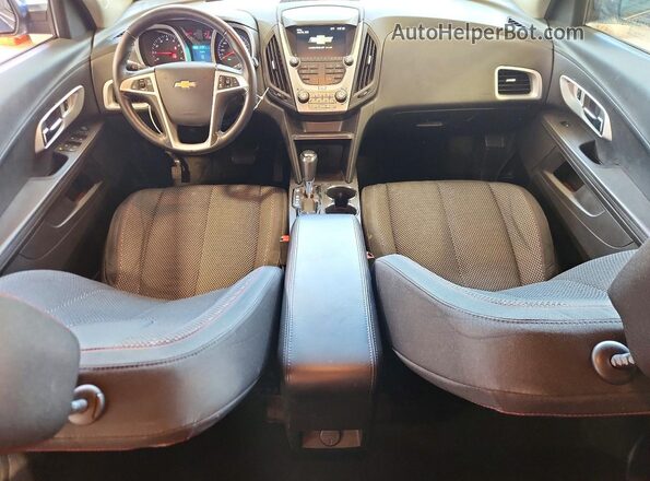2GNFLFEK7H6233446 2017 CHEVROLET EQUINOX Blue Widok deski rozdzielczej