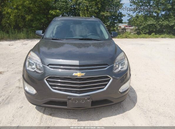 2GNFLFEK8H6145585 2017 CHEVROLET EQUINOX Gray Instrument cluster view