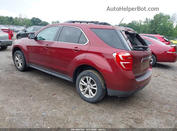 2GNFLFEK9H6131579 2017 CHEVROLET EQUINOX Maroon უკანა მარცხენა