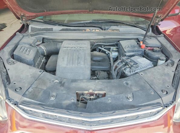 2GNFLFEKXG6136563 2016 CHEVROLET EQUINOX Maroon Engine compartment view