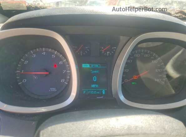 2GNFLFEKXG6145294 2016 CHEVROLET EQUINOX White Սարքավորումների վահանակի տեսք