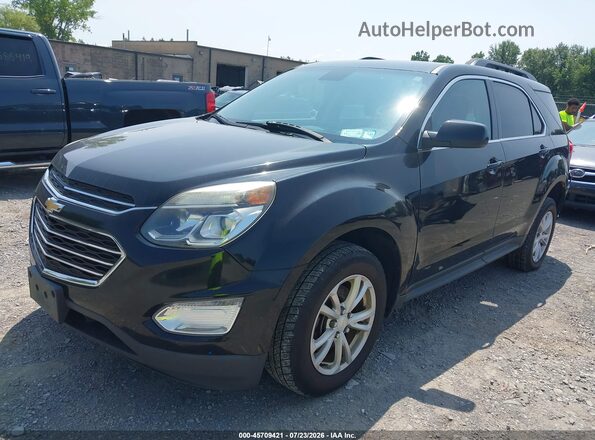2GNFLFEKXH6111356 2017 CHEVROLET EQUINOX Black წინა მარცხენა ხედი სამი მეოთხედიდან