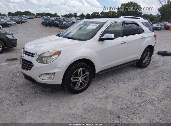 2GNFLGE30G6180344 2016 CHEVROLET EQUINOX White წინა მარცხენა ხედი სამი მეოთხედიდან