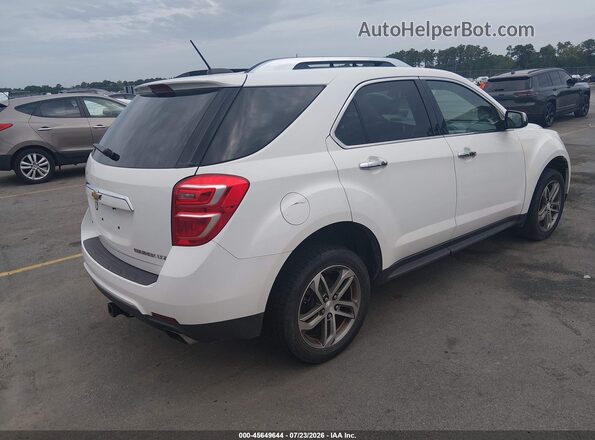 2GNFLGE31G6186735 2016 CHEVROLET EQUINOX White Trasero derecho