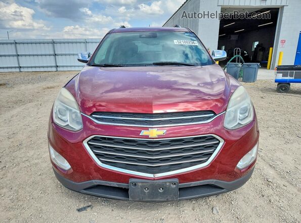 2GNFLGE32G6131386 2016 CHEVROLET EQUINOX Maroon Front view