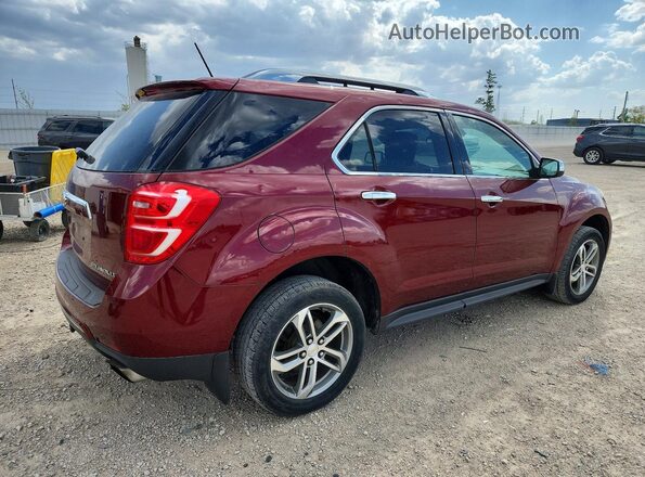2GNFLGE32G6131386 2016 CHEVROLET EQUINOX Maroon Rear right