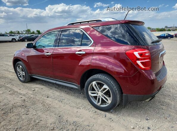 2GNFLGE32G6131386 2016 CHEVROLET EQUINOX Maroon Rear left