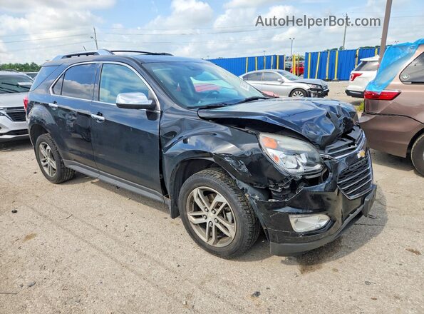 2GNFLGE33G6232663 2016 CHEVROLET EQUINOX Black Front right