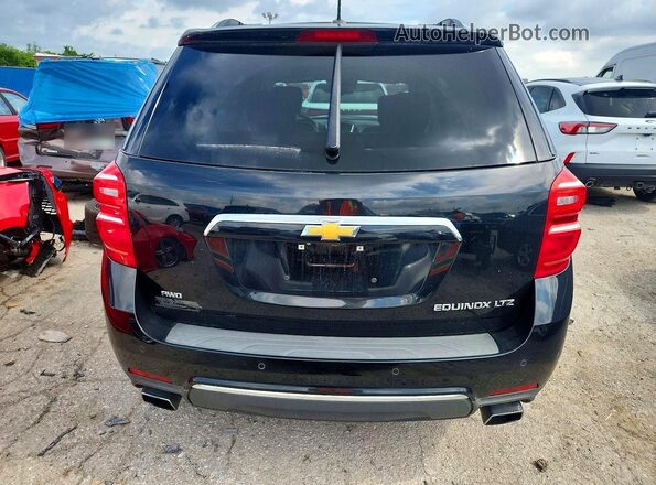 2GNFLGE33G6232663 2016 CHEVROLET EQUINOX Black Rear view