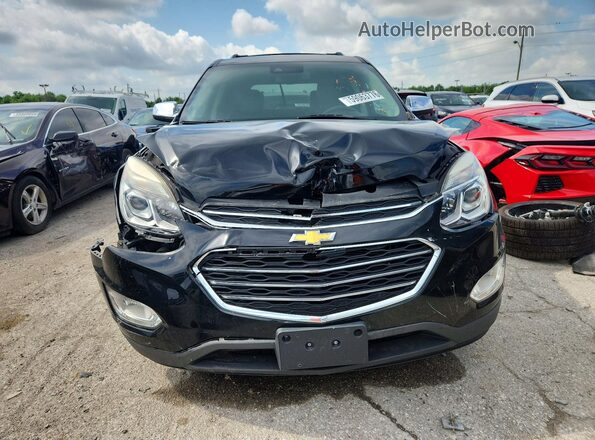 2GNFLGE33G6232663 2016 CHEVROLET EQUINOX Black Front view