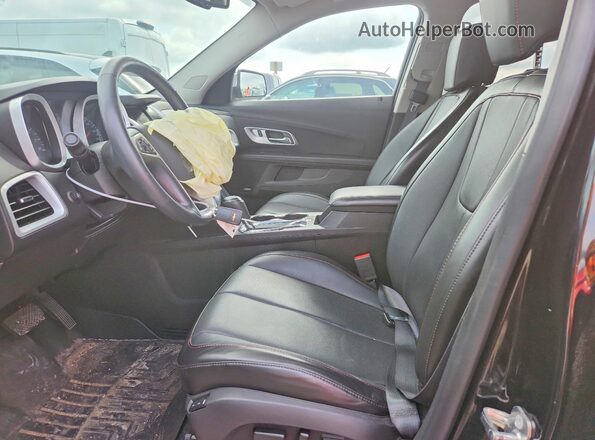 2GNFLGE33G6232663 2016 CHEVROLET EQUINOX Black Front interior view