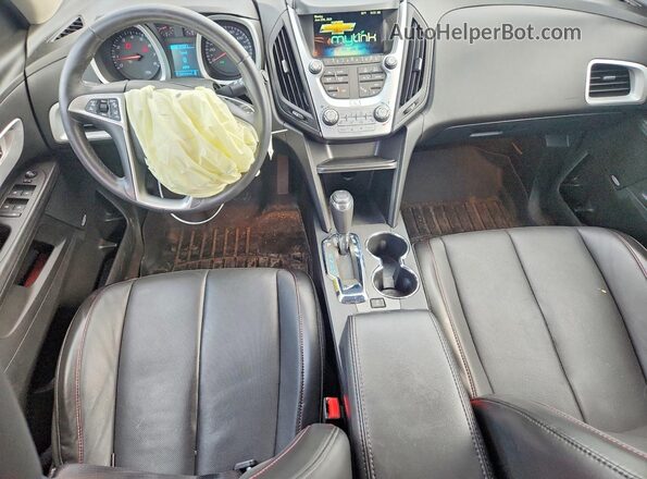 2GNFLGE33G6232663 2016 CHEVROLET EQUINOX Black Dashboard view